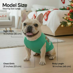 Camiseta sin mangas de Parisian Pet, permite libertad de movimiento y buena ventilación.
