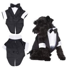 Parisian Pet esmoquin para perros, vista frontal, look formal para bodas