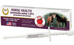Pasta de ivermectina para caballos: jeringa premedida para dosis exactas
