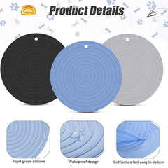 Patelai base impermeable para comederos, evita derrames y manchas en el suelo
