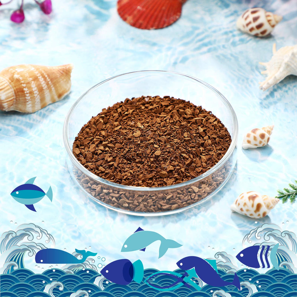 Patelai conjunto-platos-alimento-acuario: versatilidad para gambas, peces y reptiles.