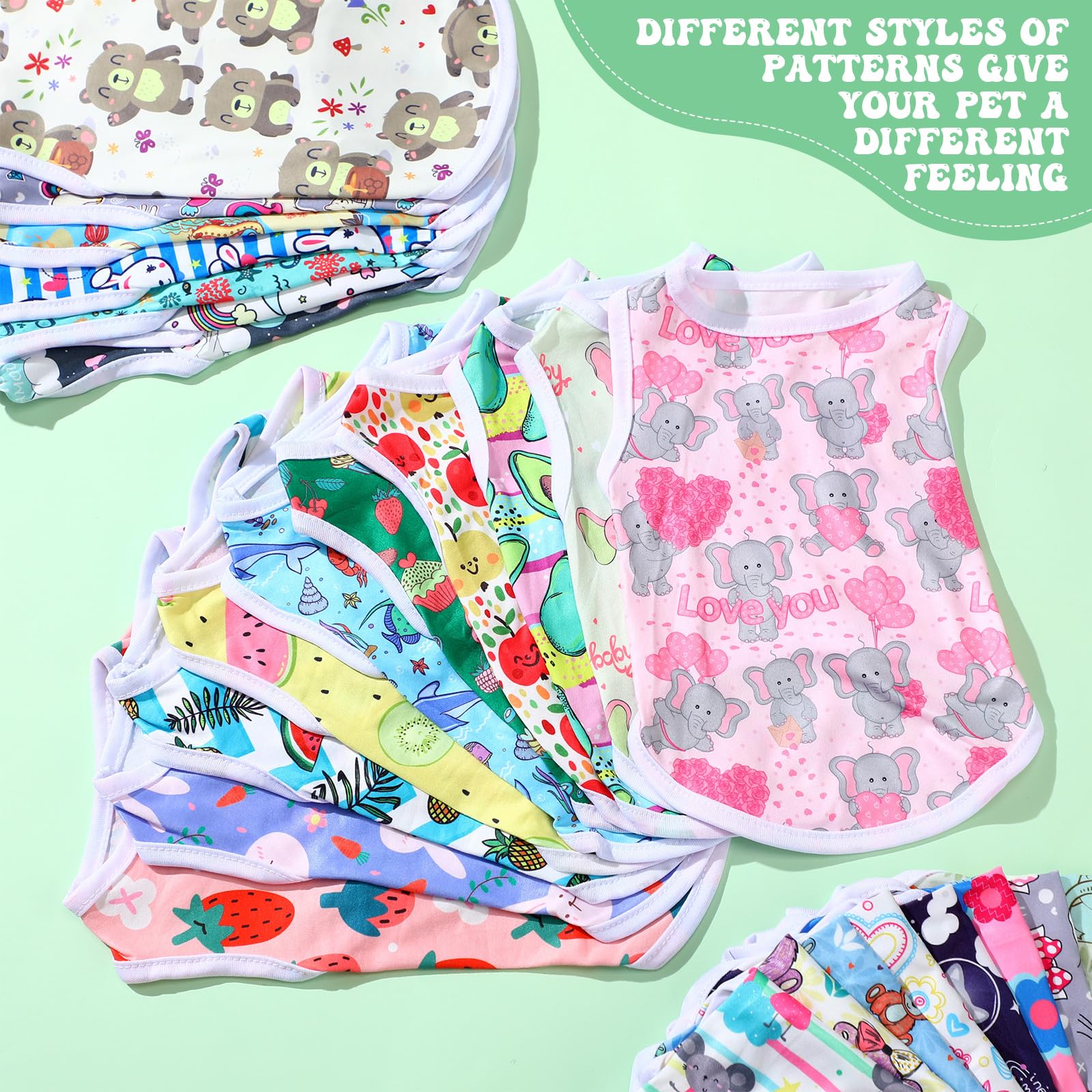 Paterr camiseta perro dibujos de animales, ideal para salidas