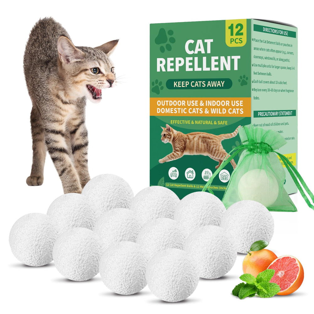 Bola repelente de gatos de Patorop para exterior e interior mantiene áreas seguras.