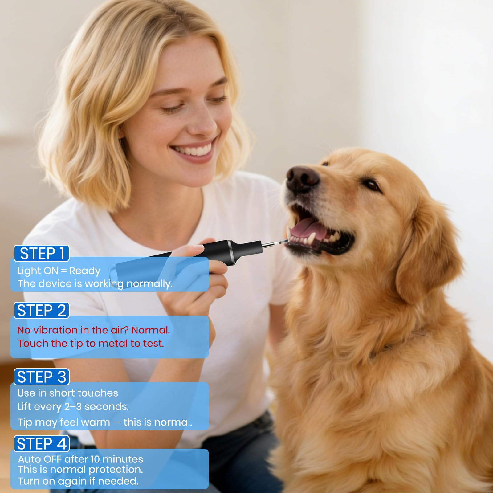 PATWING dispositivo resistente al agua IPX6 para uso en casa