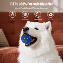 Patzoober bola mordida-etpu resistente para perros masticadores
