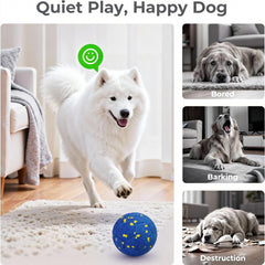 Patzoober bola interactiva para perros rebotando motiva el juego activo