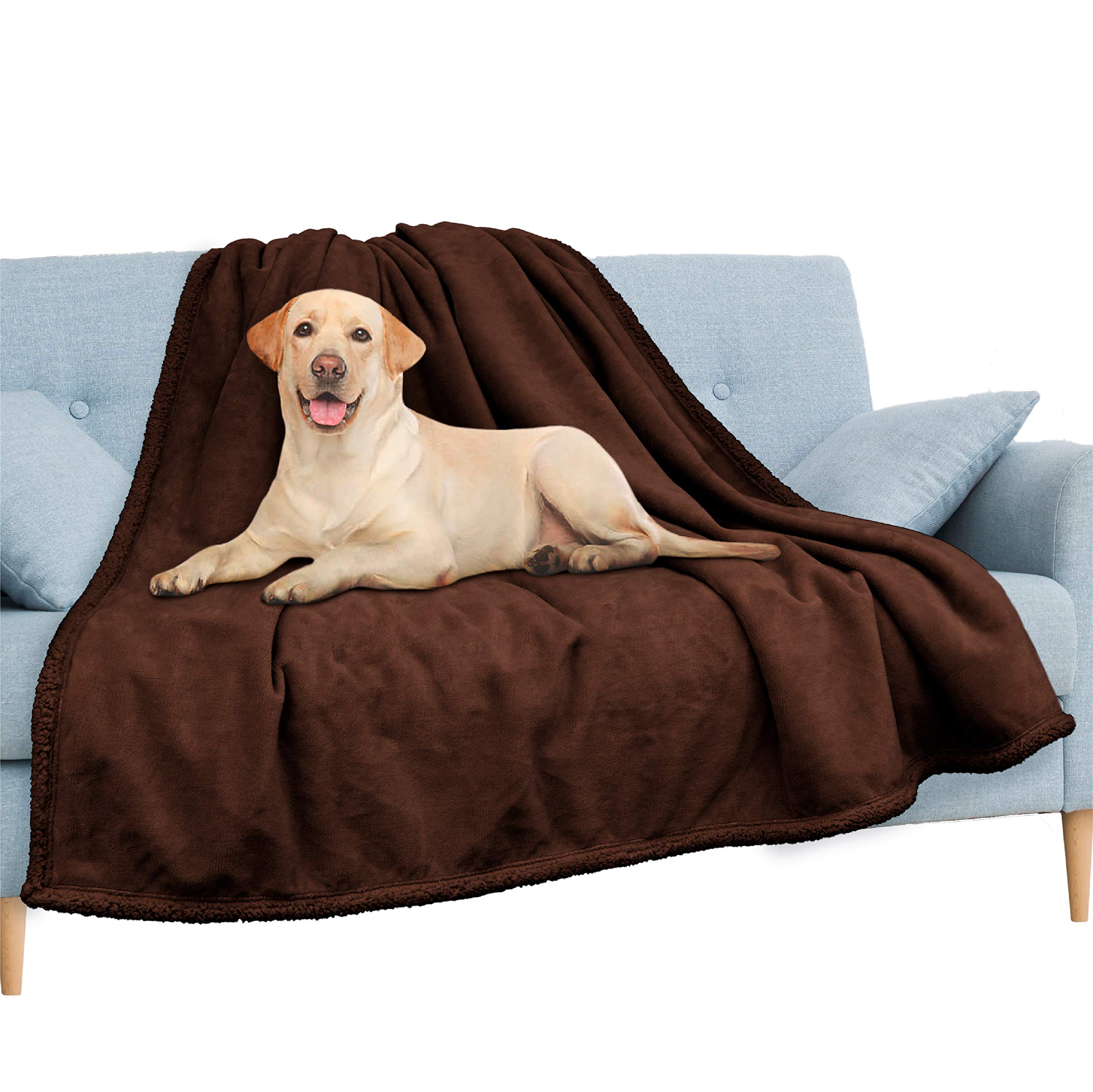 Manta Pavilia impermeable para sofá protege muebles frente a líquidos.