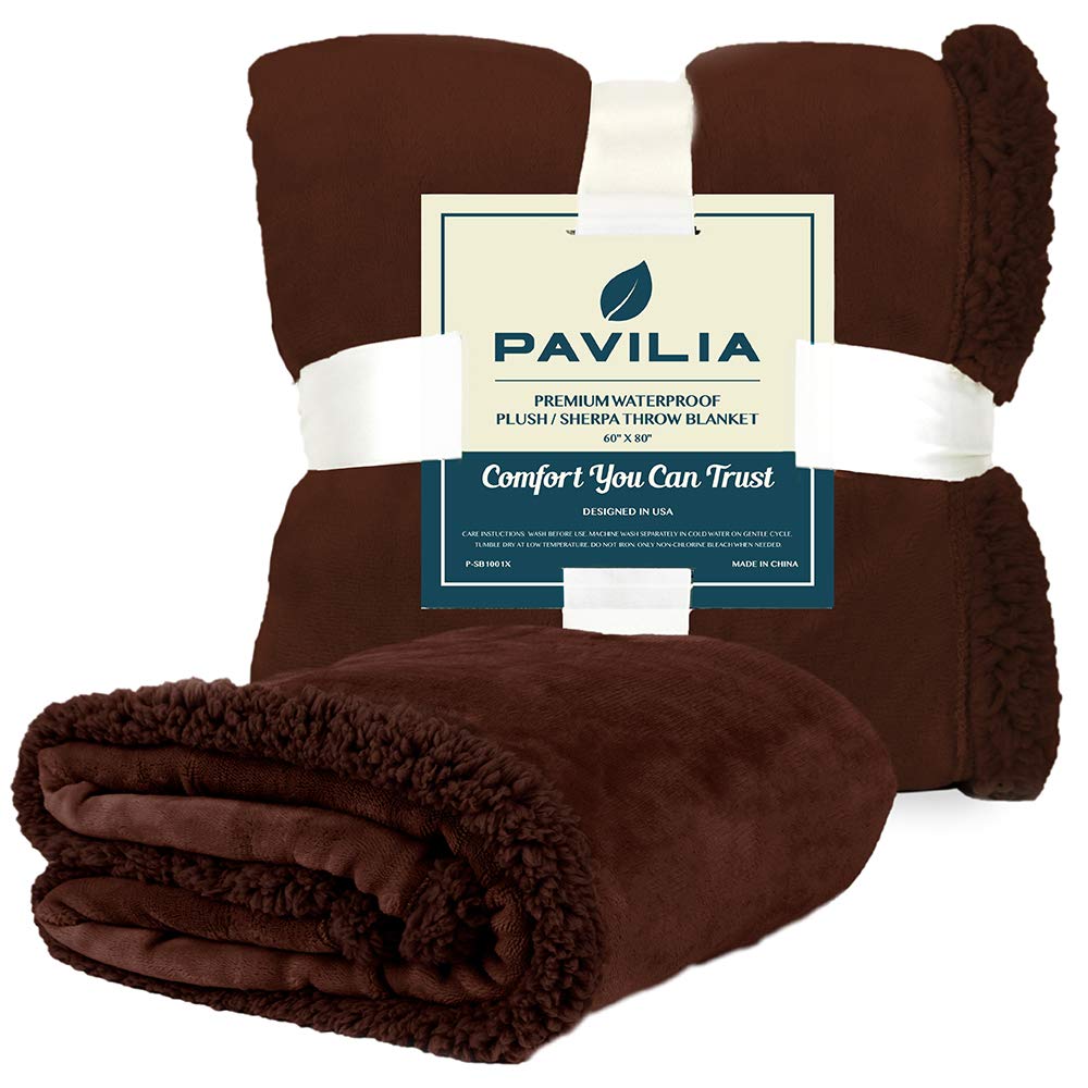 Manta Pavilia suave y duradera de microfibra premium.