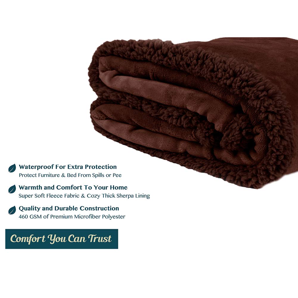 Manta Pavilia impermeable para coche y casa, uso versátil.