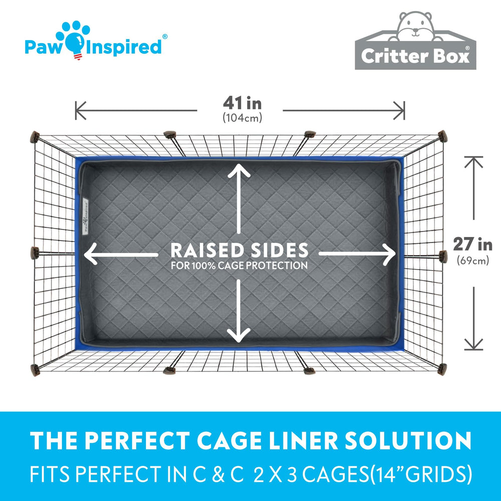 Paw Inspired Critter Box absorbe humedad rápidamente para cobaya seca