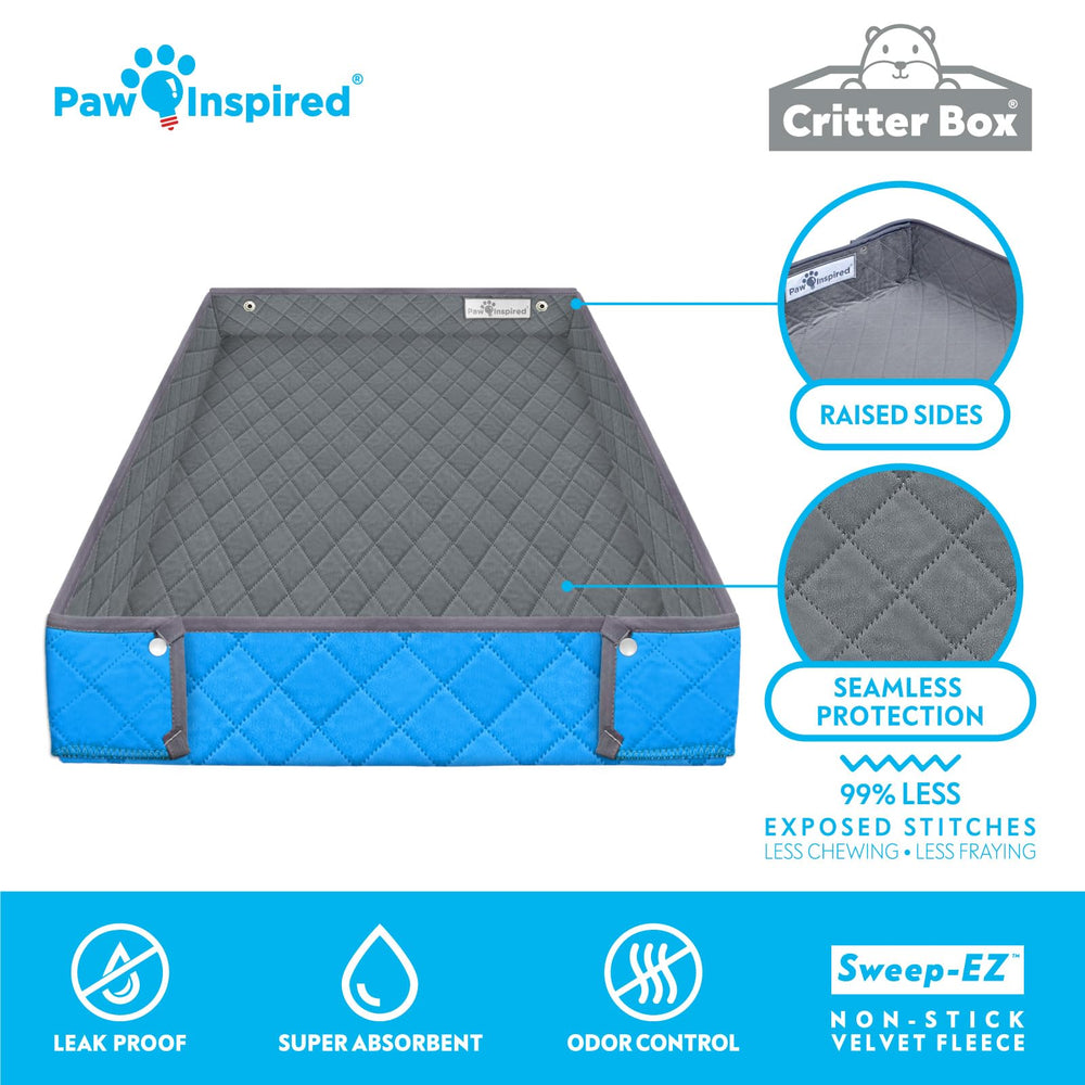 Paw Inspired forro compatible con jaulas 2x3 de 14 pulgadas para ajuste preciso.
