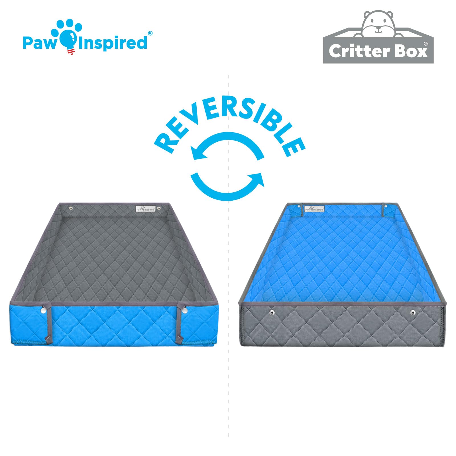 Paw Inspired Critter Box Liner compatible con jaulas Critter Nation y Ferret Nation.