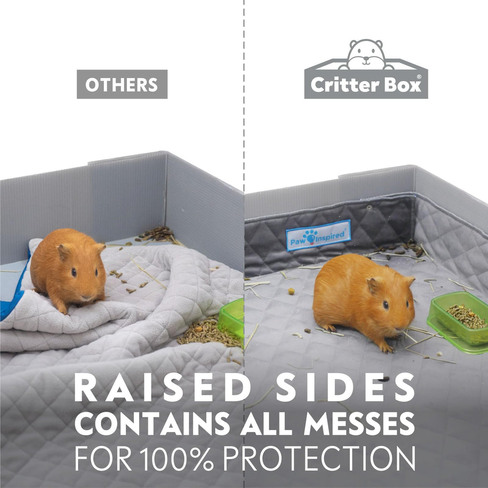 Paw Inspired Critter Box Liner forro de felpa sin polvo para convivencia saludable