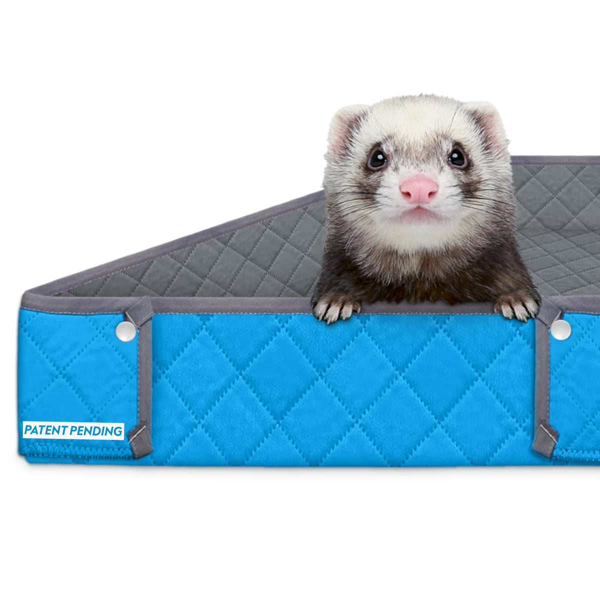 Paw Inspired Critter Box Liner con lados alzados para evitar derrames.