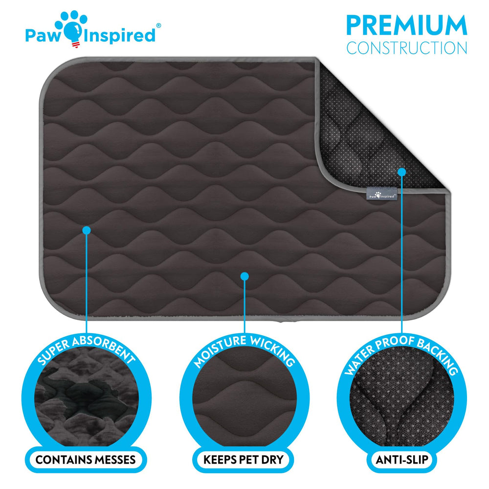 Paw Inspired dimensiones compatibles con jaulas de 42 pulgadas para ajuste perfecto.