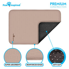 Paw Inspired protección para cama durante entrenamiento en jaula