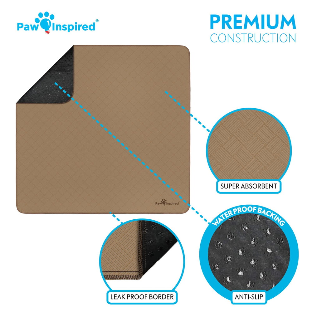 Uso múltiple Paw Inspired, perfecto para entrenamiento y protección de muebles.