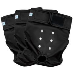 Paw Legend panales para perro hembra talla grande, paquete de 3, ajuste cómodo.