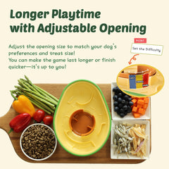 PAW QUEST Avocado, enfoque en plástico duradero para juegos prolongados