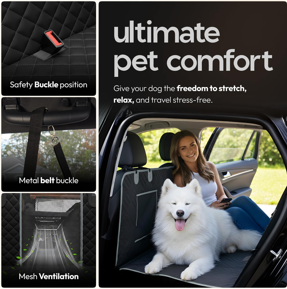 Diseño estable que mantiene al perro seguro durante frenadas