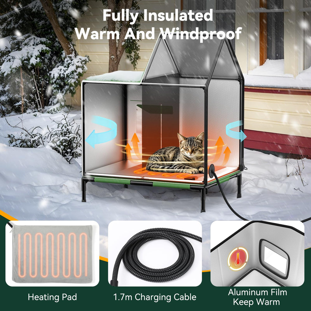 Pawaboo base elevada 5 pulgadas protege del suelo frío