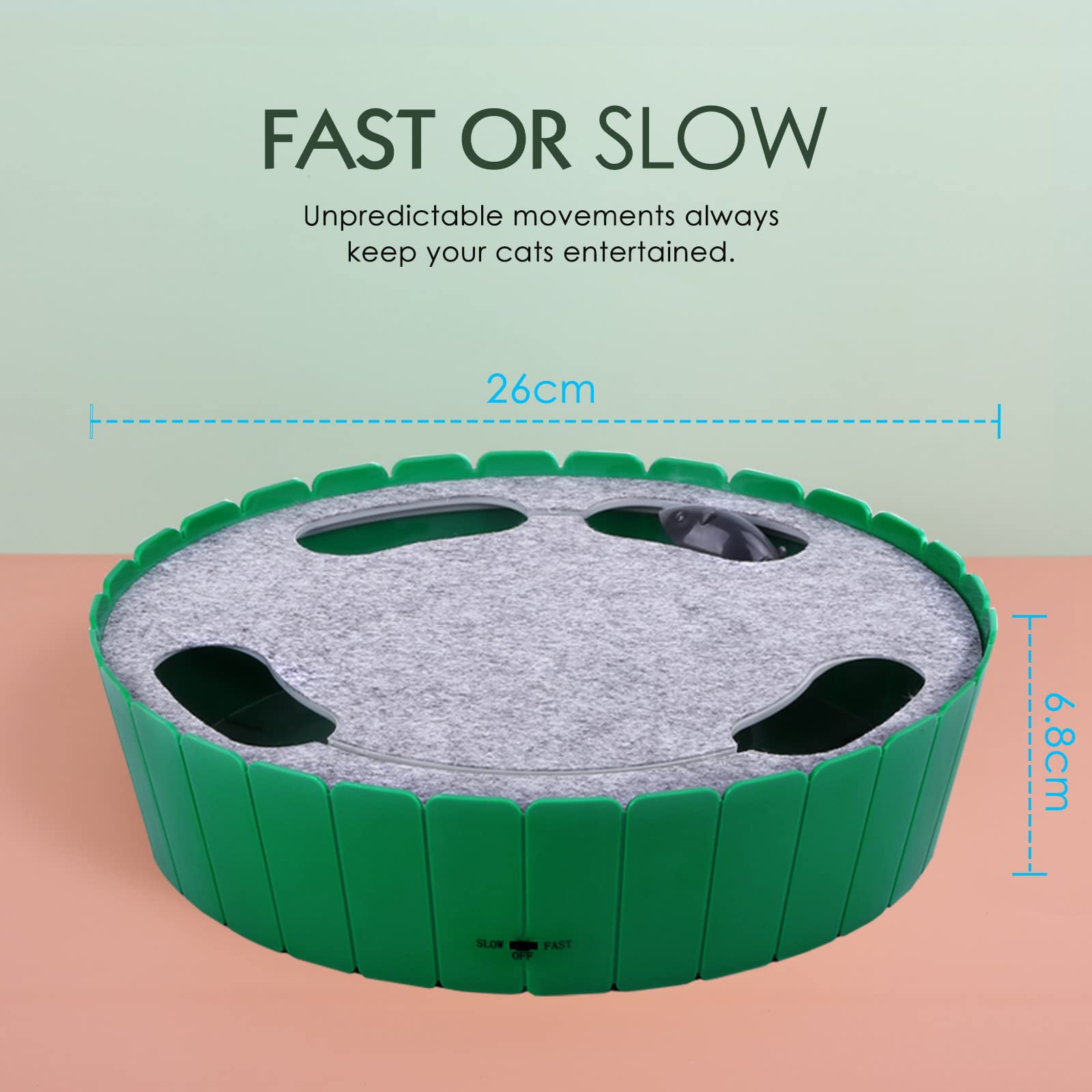 Pawaboo: material seguro y certificado, bordes suaves para las patas.
