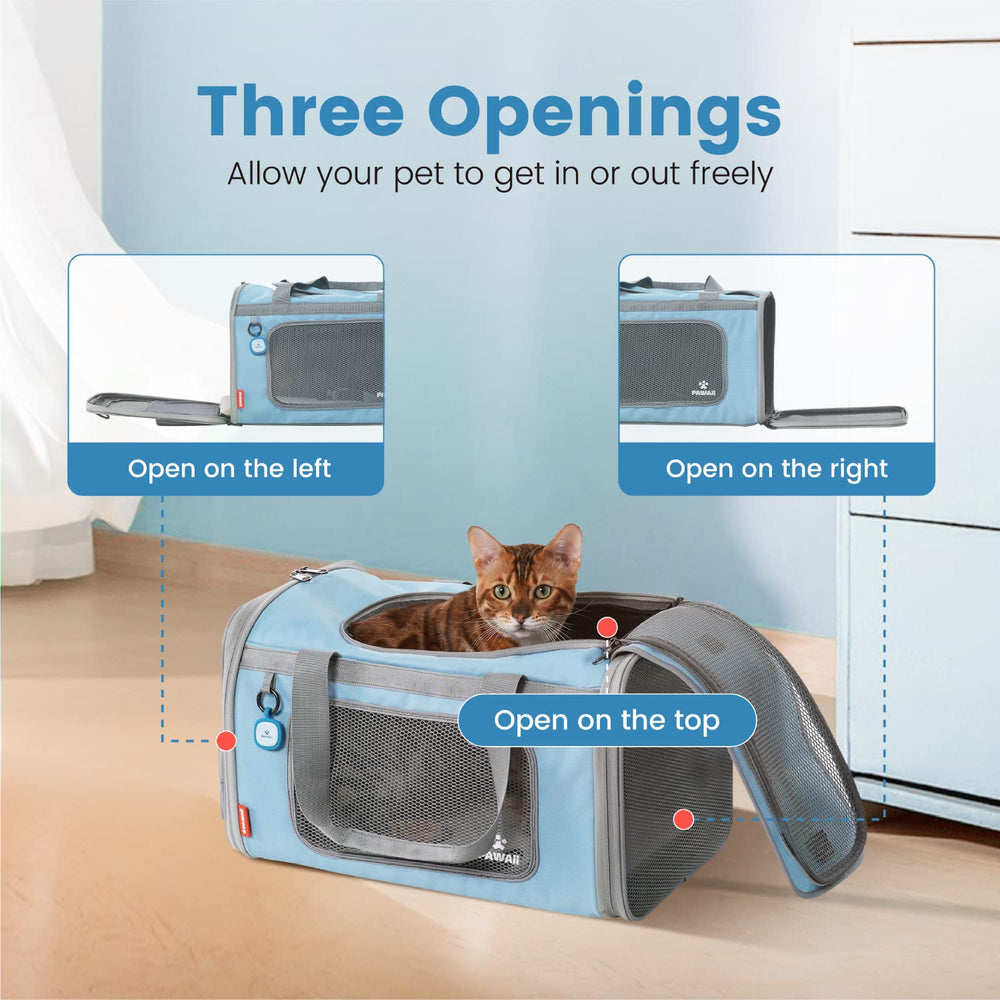 Portador Gato Ampliable Espacio 3D, más sitio para estirarse.