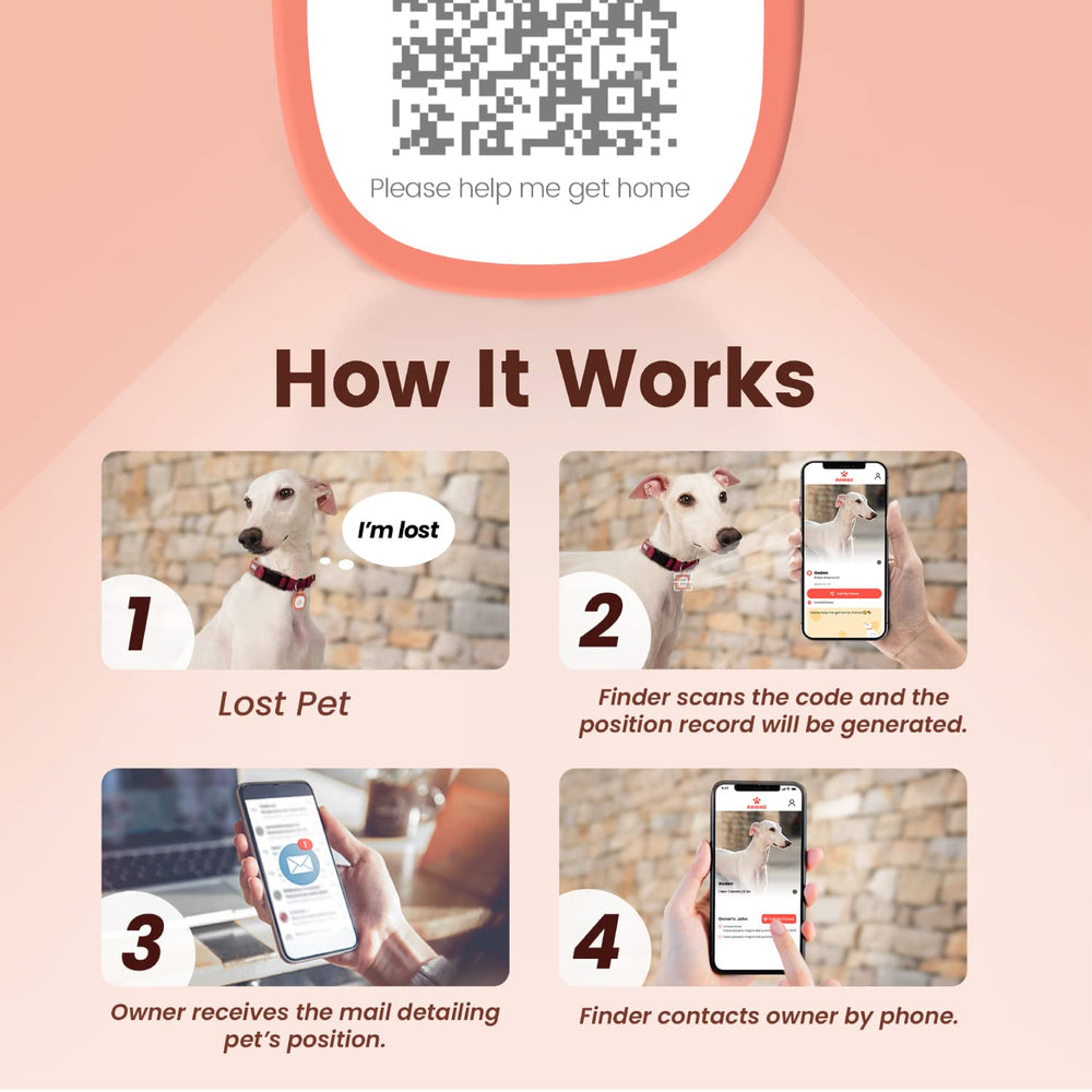 Profil en ligne modifiable Pawaii, informations claires pour faciliter le retour.