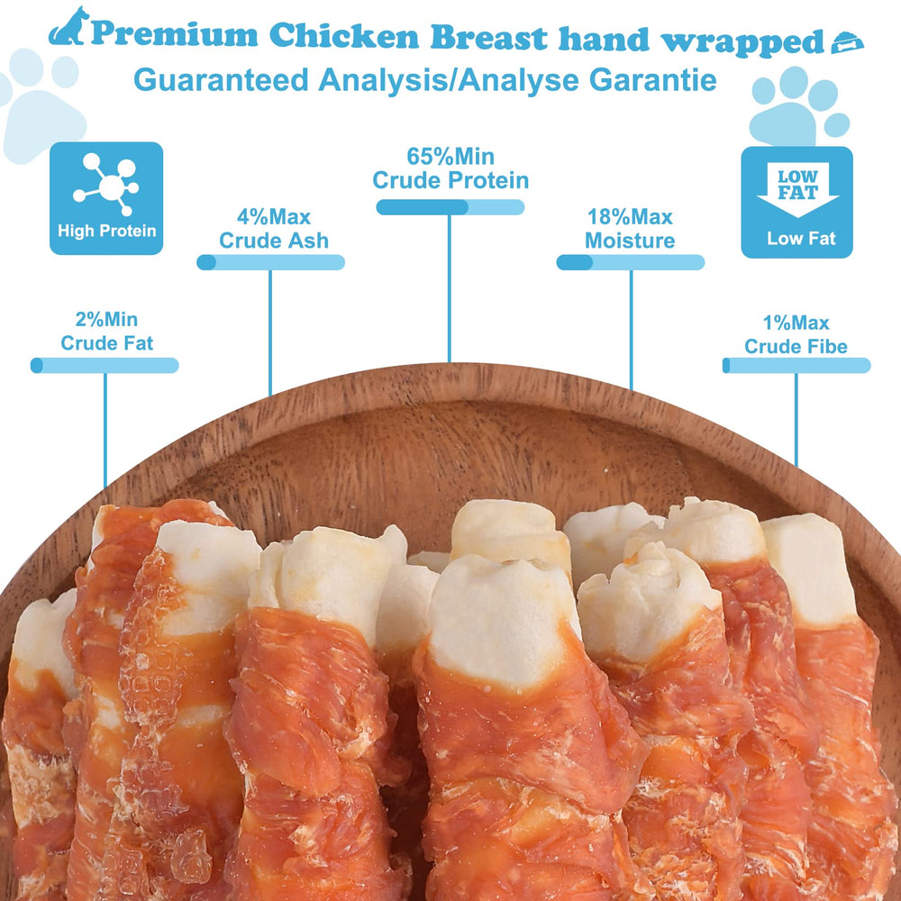 Pawant sabor único de pollo, ideal para premiar y entretener al perro.