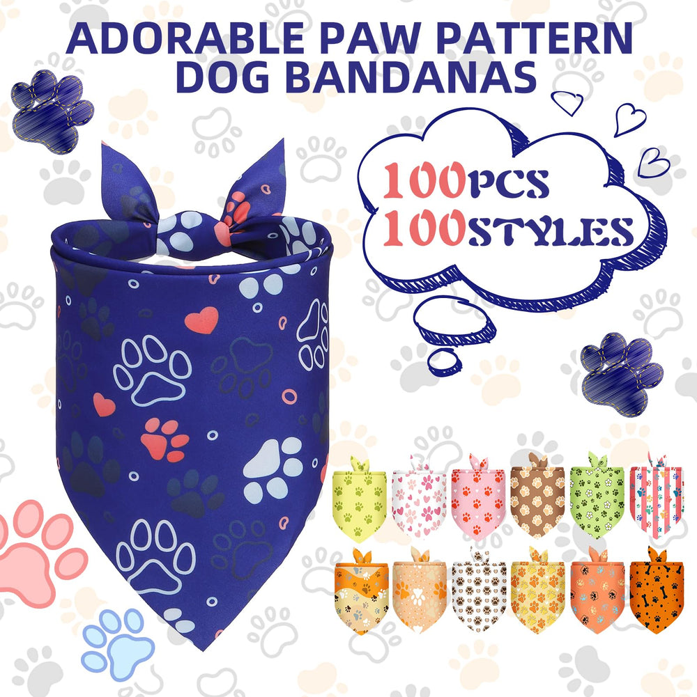 PAWCHIE bandana para gato o perro, estilo festival colorido