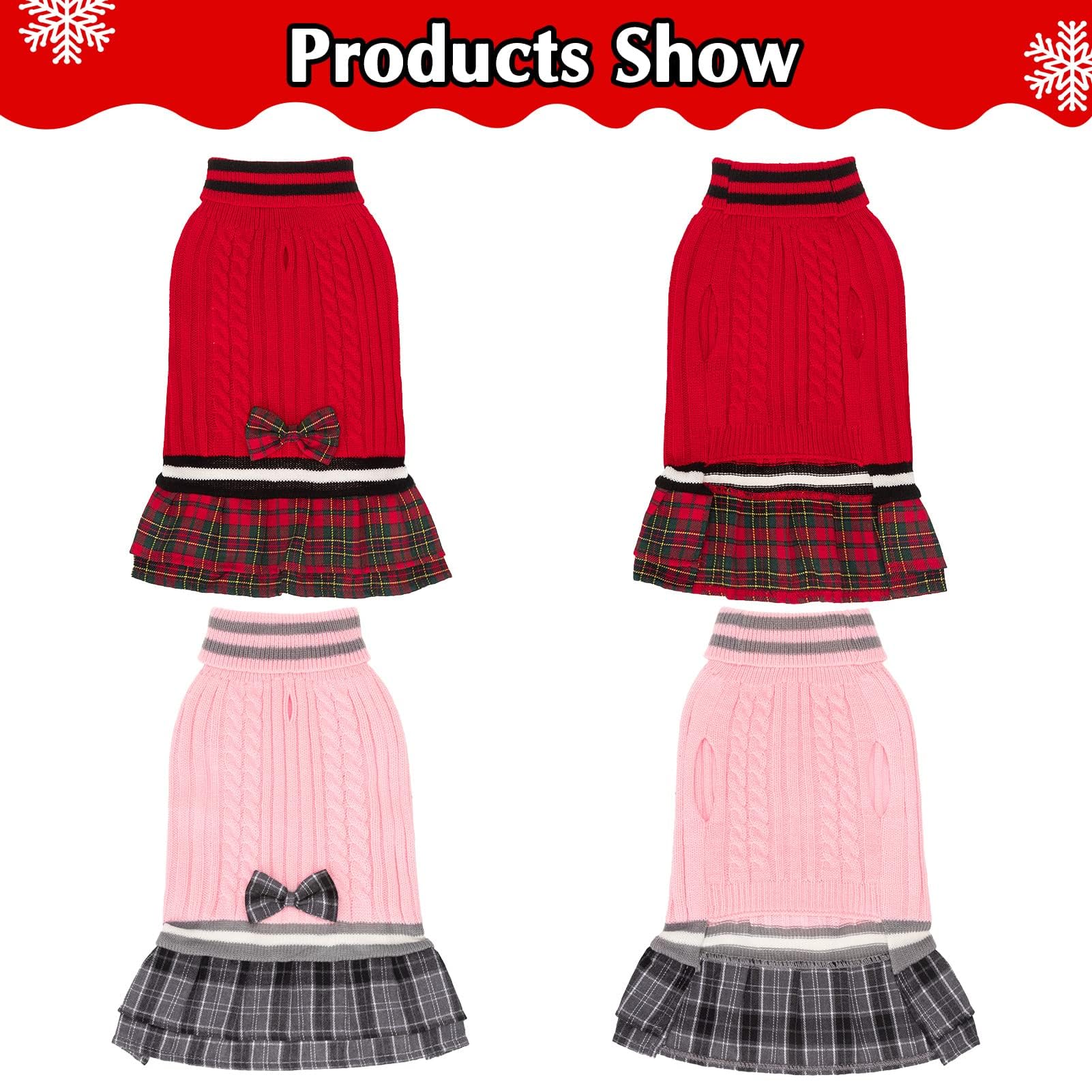 PAWCHIE suéter cuello alto rosa suave y transpirable para climas fríos