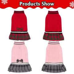 PAWCHIE suéter cuello alto rosa suave y transpirable para climas fríos