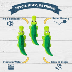 Pawdoer cocodrilo flotante, ideal para juegos en agua.
