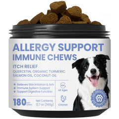 Pawfect Vita gomitas alergia perro, apoyo diario para piel sana.