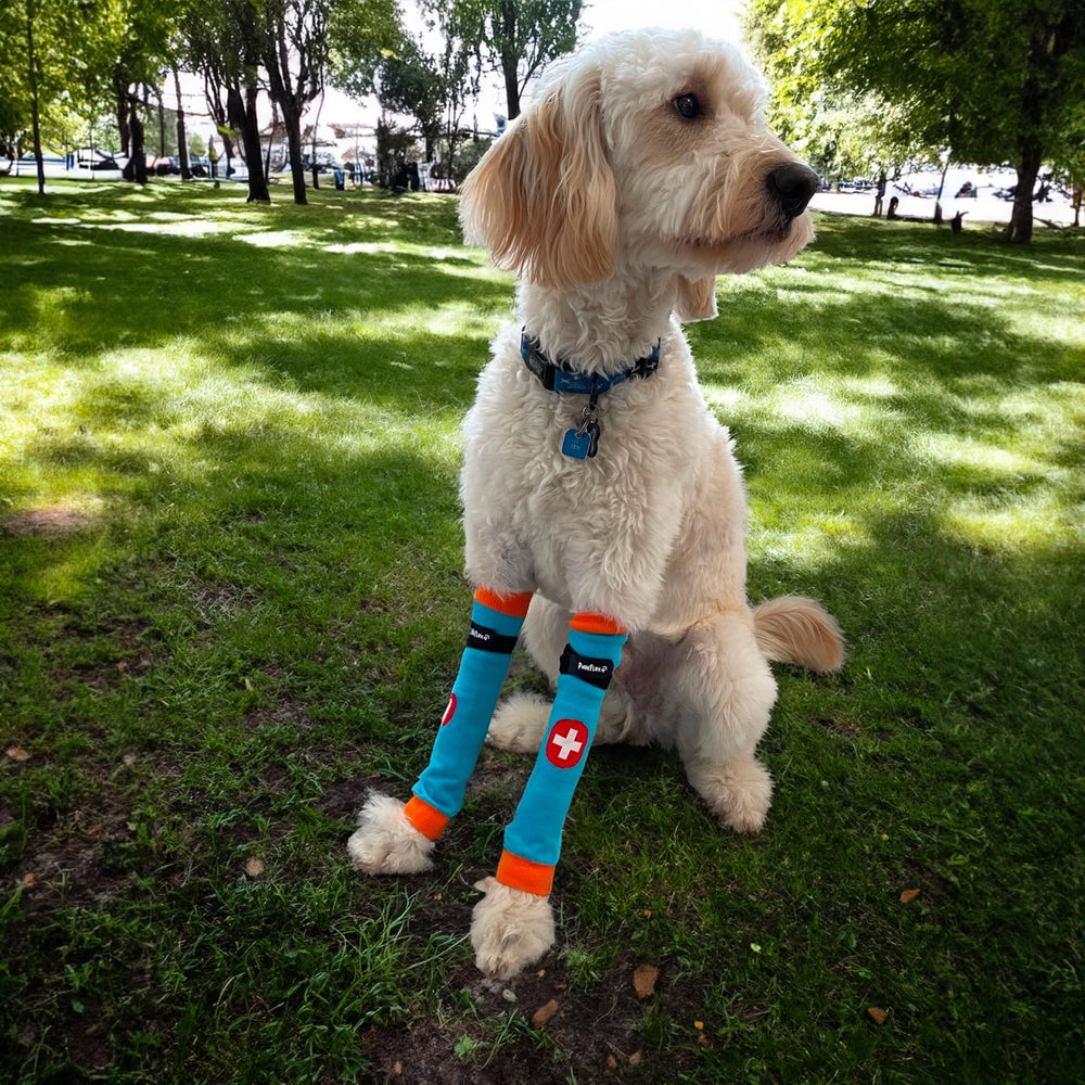 PawFlex Comfy Pawz: tela suave para cuidar la piel y evitar rozaduras.