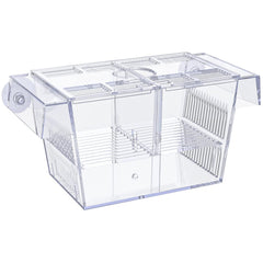 Pawfly caja de cría con ventosas, ideal para observar alevines con seguridad.