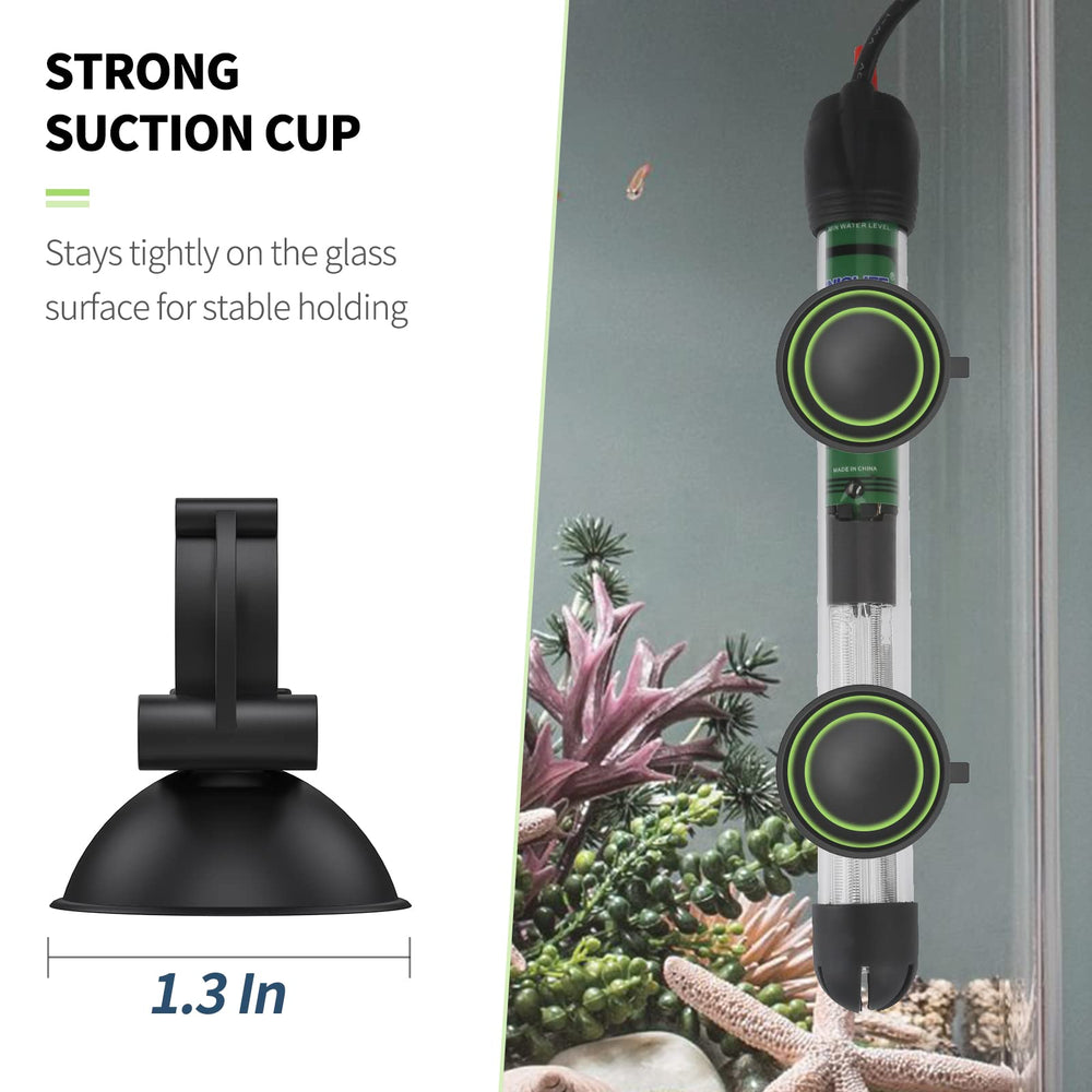 Pawfly, clip plástico resistente para fijar calentadores en acuarios.