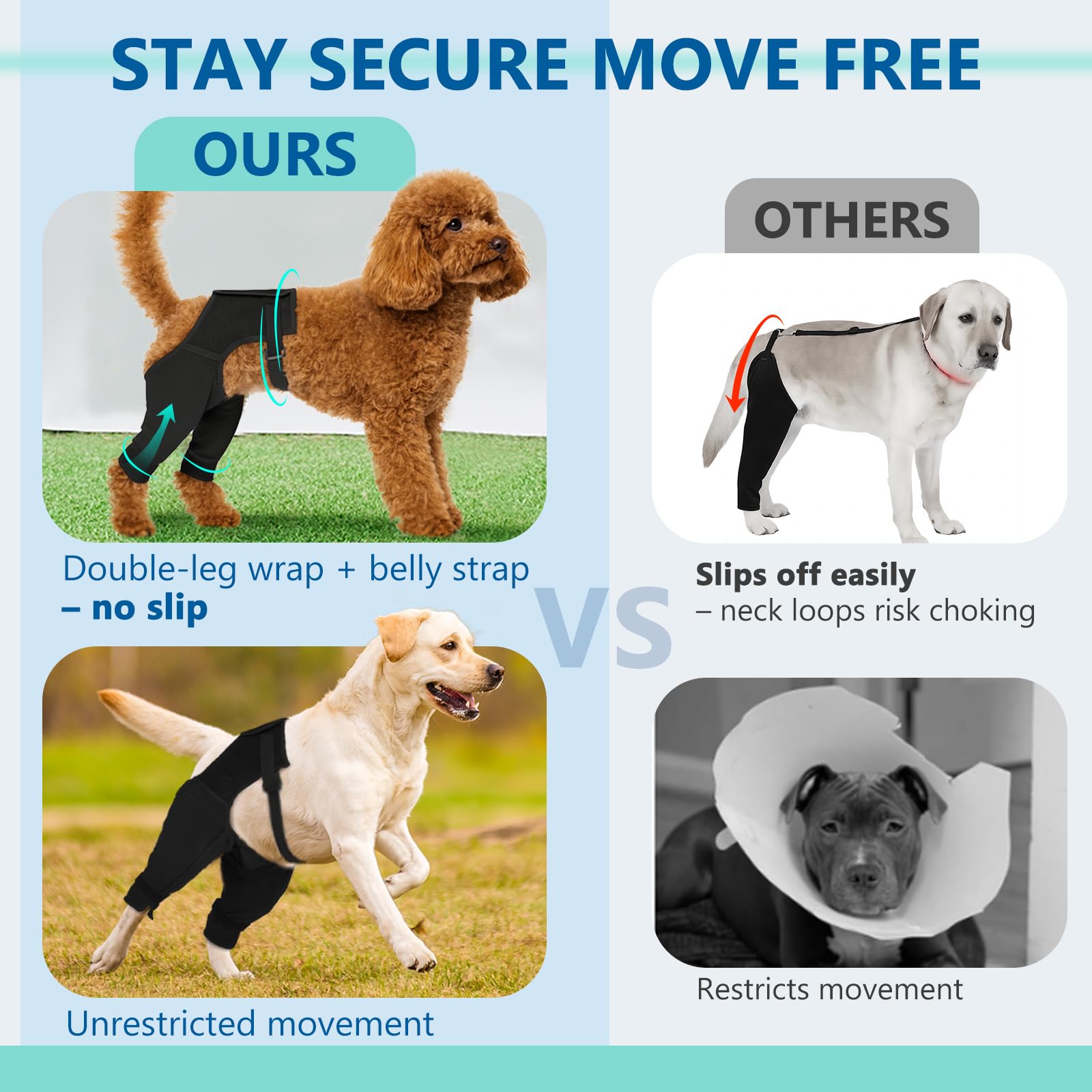 Pawfun tejido doble capa resiste mordidas y cuida la piel.