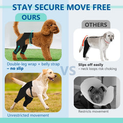 Pawfun tejido doble capa resiste mordidas y cuida la piel.