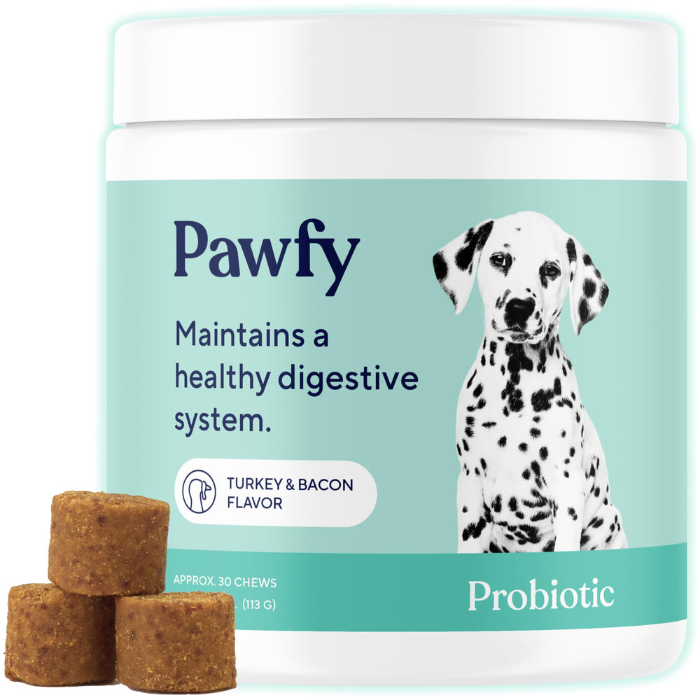Pawfy probióticos para perros, digestivo equilibrado y confort intestinal