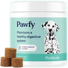 Pawfy probióticos para perros, digestivo equilibrado y confort intestinal
