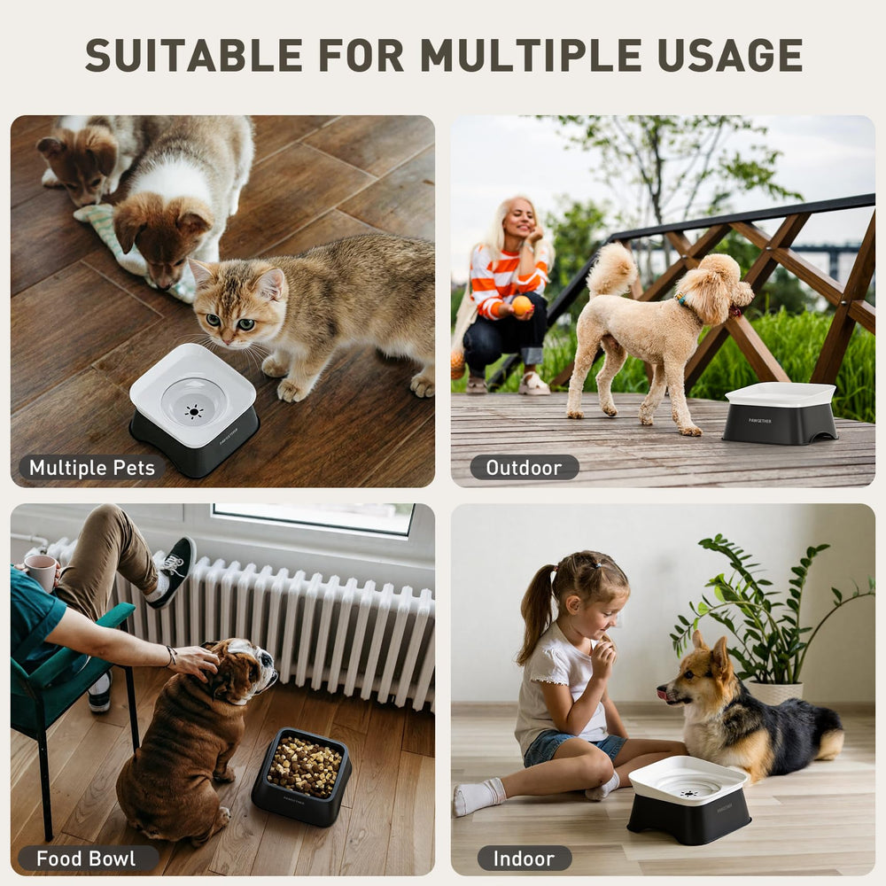 PAWGETHER capacidad de 2L/68oz permite rellenar con facilidad durante salidas largas.