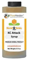 PawHealer KC Attack Syrup: botella para administración suave y fácil.