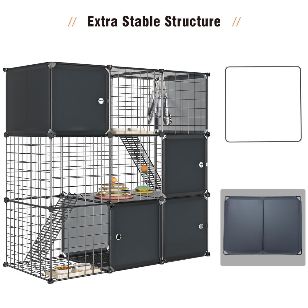 PAWING estructura resistente con marco reforzado para mayor estabilidad.