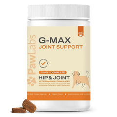 Pawlabs G-Max: botella del suplemento para articulaciones, ayuda a movilidad diaria.
