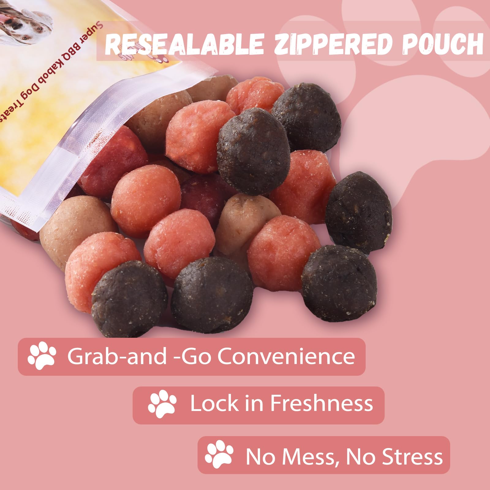 Pawmate brochetas palitos cuero crudo: masticación duradera y entretenimiento.