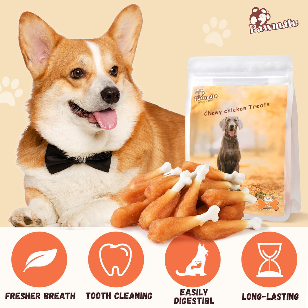 Pawmate dental-cleaning chew demonstrating plaque and tartar reduction potential