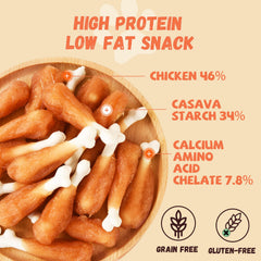 Pawmate rawhide-free dog treat highlight safe chewing option