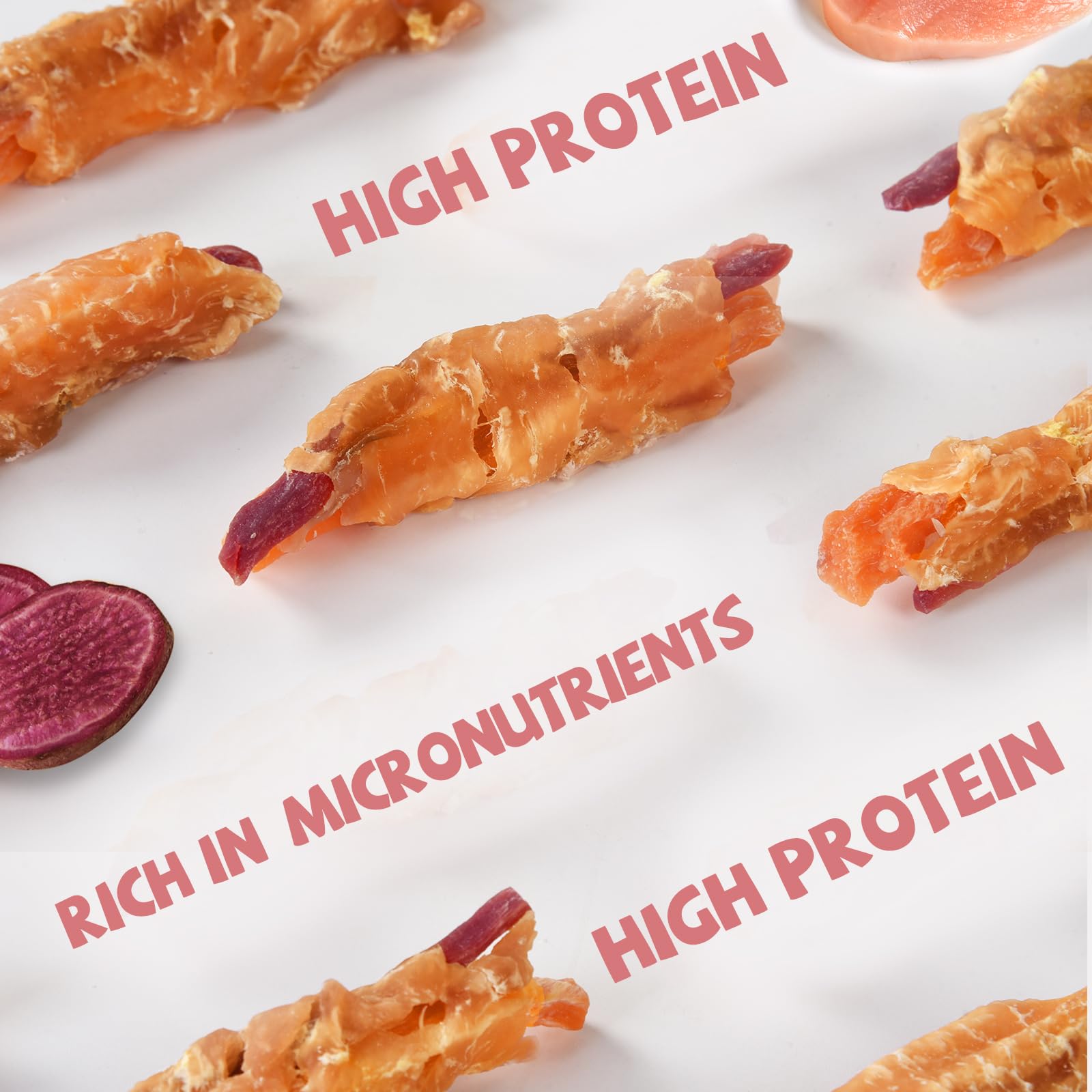 Qualité poulet élevée dans les wraps Pawmate