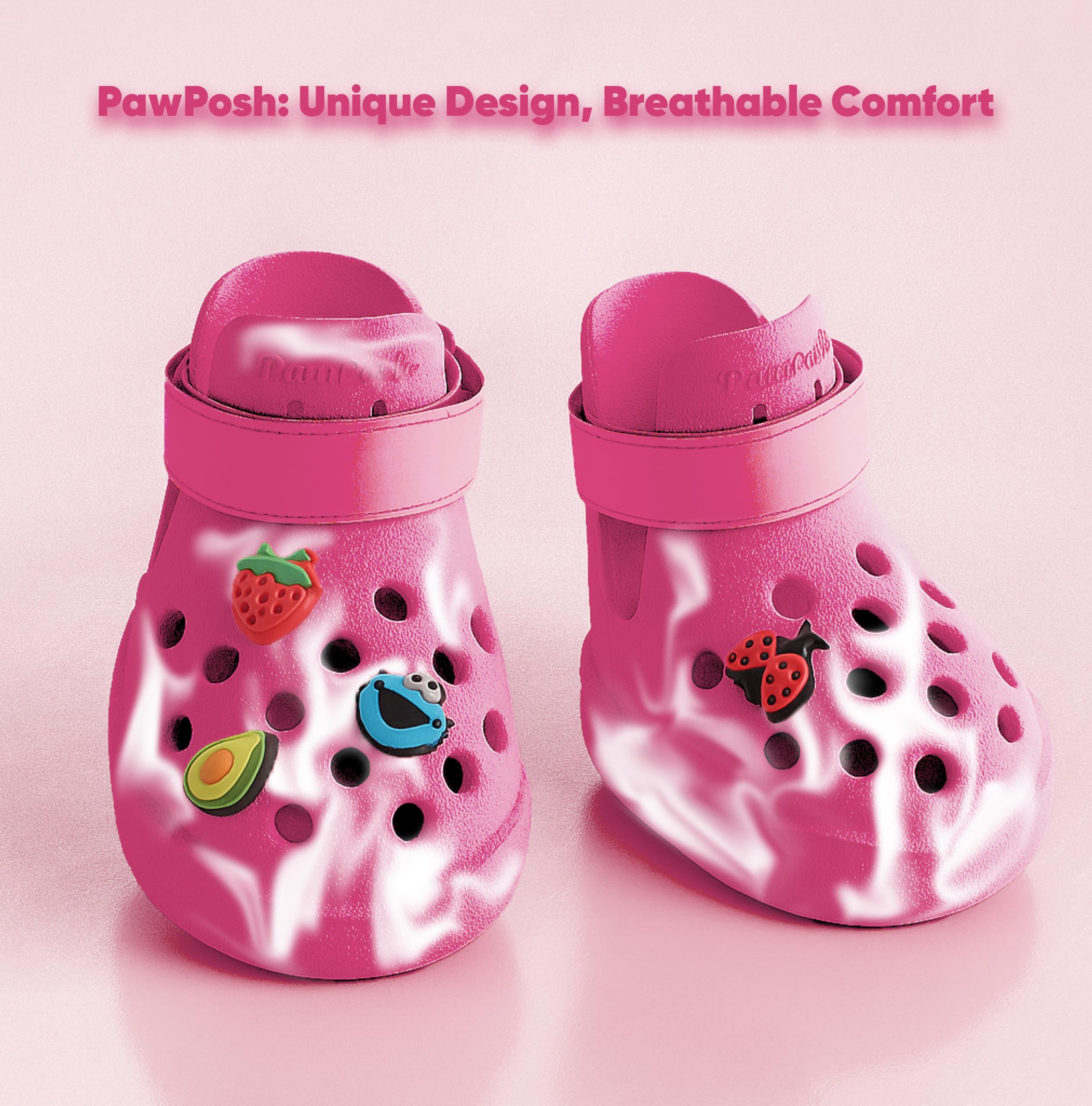 PawPosh zapatos para perros impermeables protegen las patas frente al barro y la lluvia